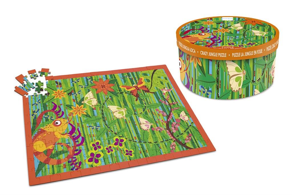 Crazy Jungle Puzzle