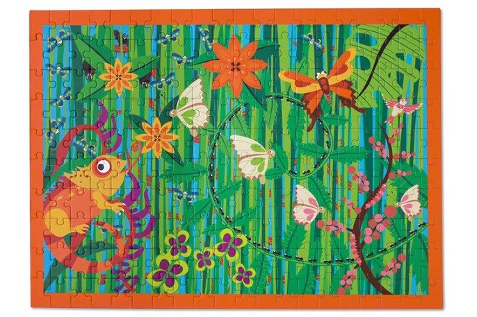 Crazy Jungle Puzzle