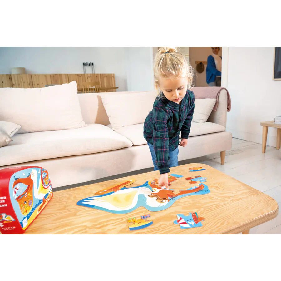 Pelican Contour Puzzle