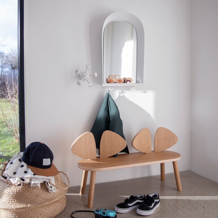 Mouse Bench - Oak