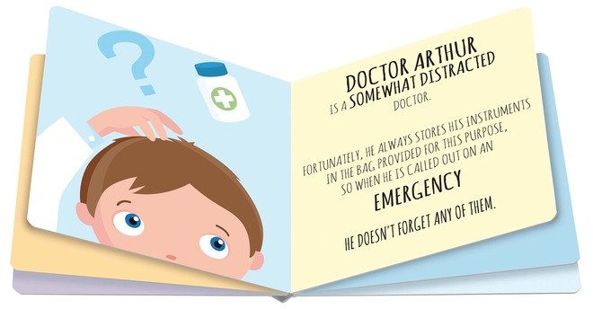 Book and Doctor's Bag