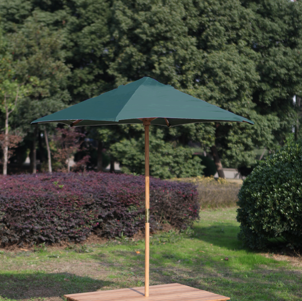 Outdoor Table with Umbrella