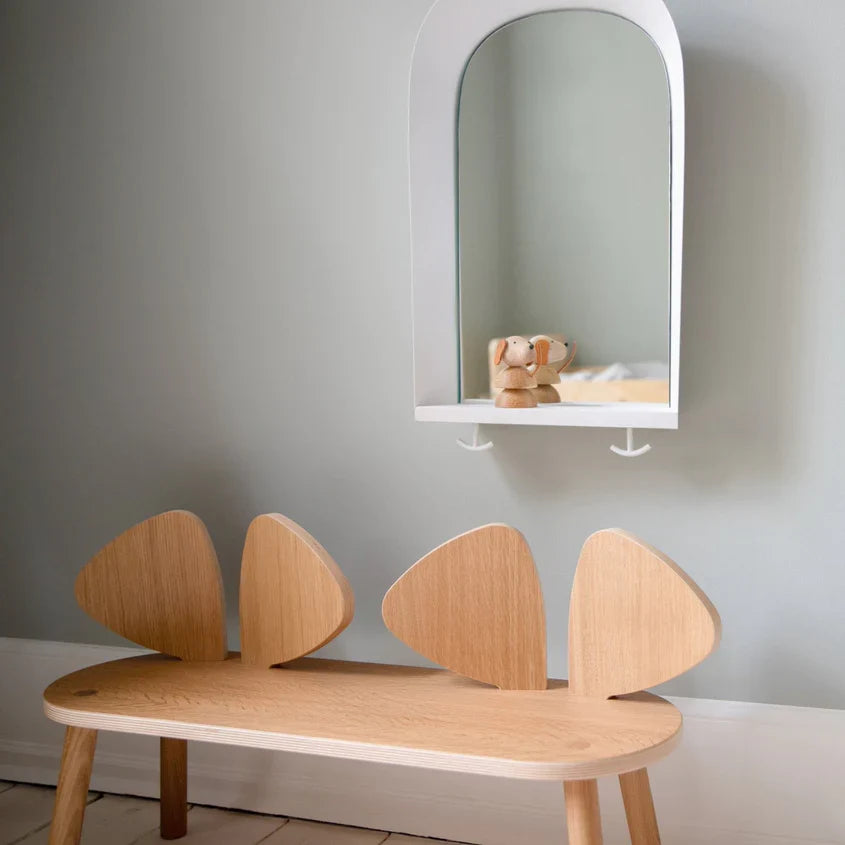 Mouse Bench - Oak